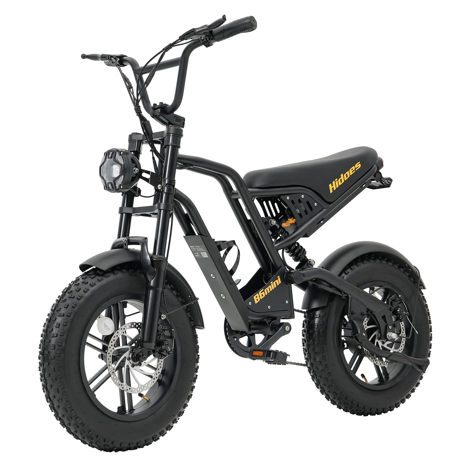 Hidoes B6 Mini 48V 10.4Ah Fat Tire Electric Bike 16” Compact Ebike