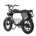Hidoes B9 Long-Range Dual Battery Electric Bike with Hydraulic Brakes & Basket - 25 km/h