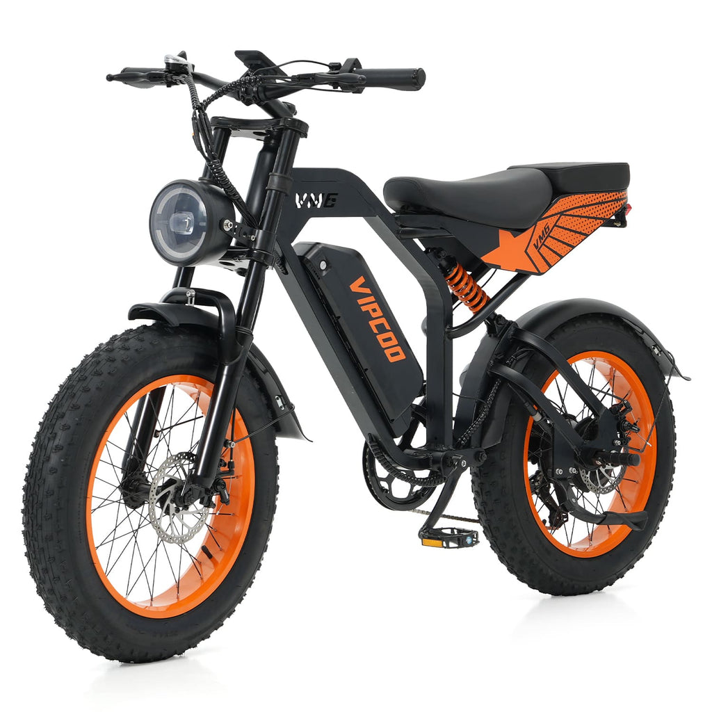 VIPCOO VM6 Electric City Bikes | City Commuter Ebikes