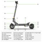 VIPCOO VS6 NFC One-Touch Unlock Electric Scooter