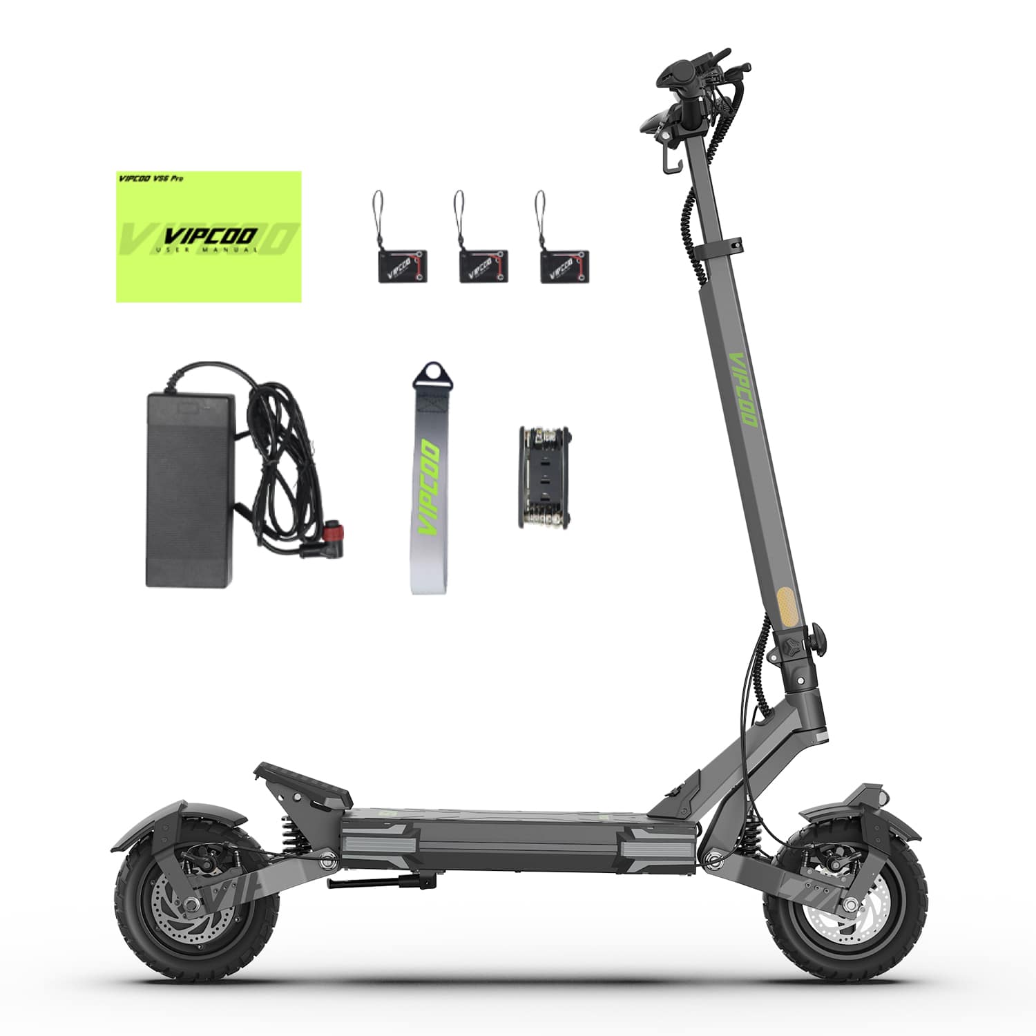 VIPCOO VS6 NFC One-Touch Unlock Electric Scooter