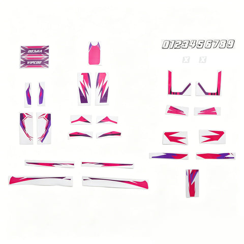 VIPCOO H3 Electric Dirt Bike Decals