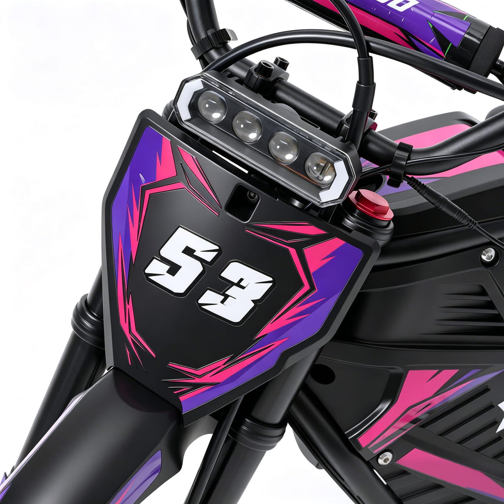 VIPCOO H3 Electric Dirt Bike Decals
