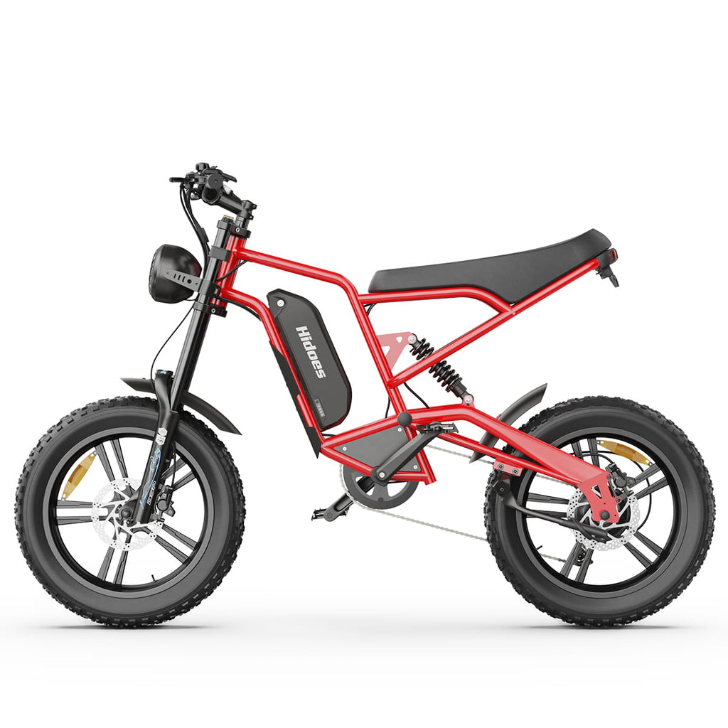 Hidoes B6 Electric Bike 48V 15.6Ah 20” Fat Tire Ebike for Adults