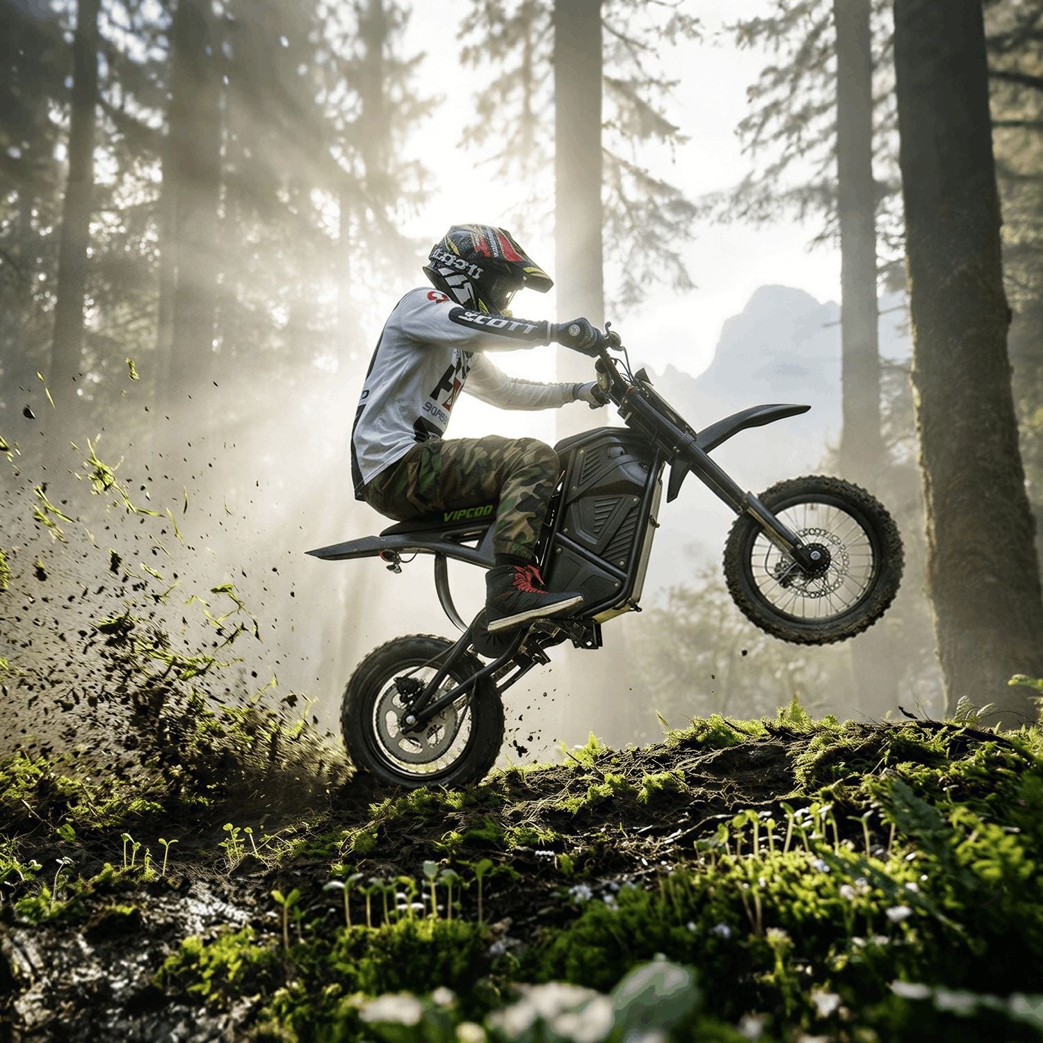VIPCOO H3 Electric Dirt Bikes for Teens & Adults