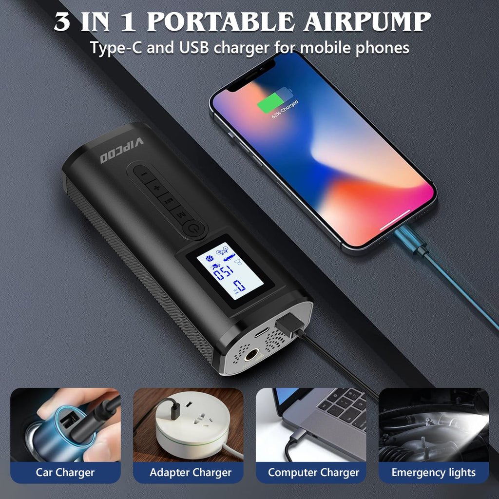 VIPCOO Electric Air Pump