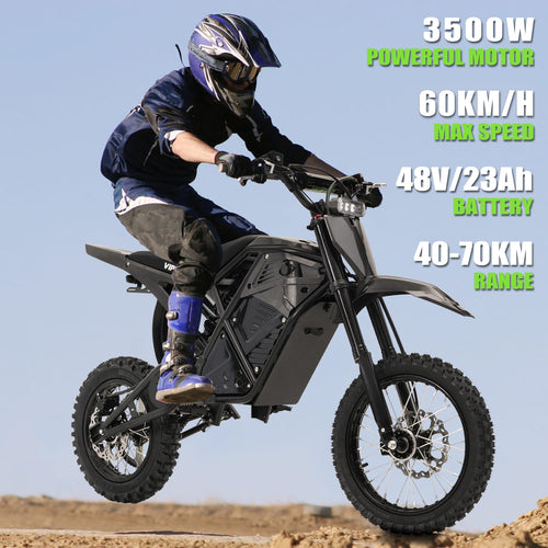 VIPCOO H3 Electric Dirt Bikes for Teens & Adults