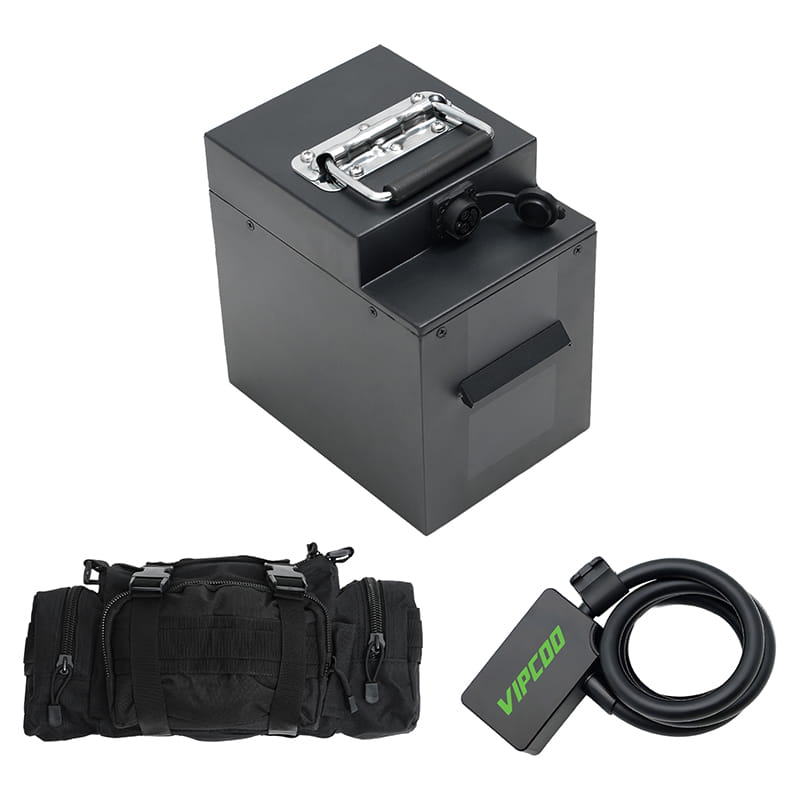 Battery + Storage Bag + Fingerprint Lock Bundle
