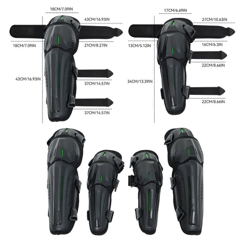 VIPCOO Knee and Elbow Pad Set