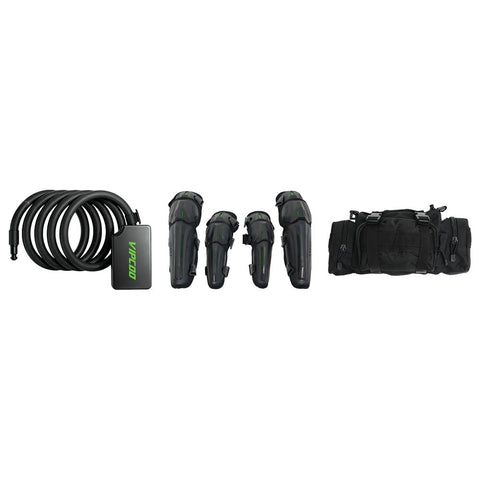 VIPCOO Motorcycle Balaclava, Fingerprint Lock, and Protective Gear Combo