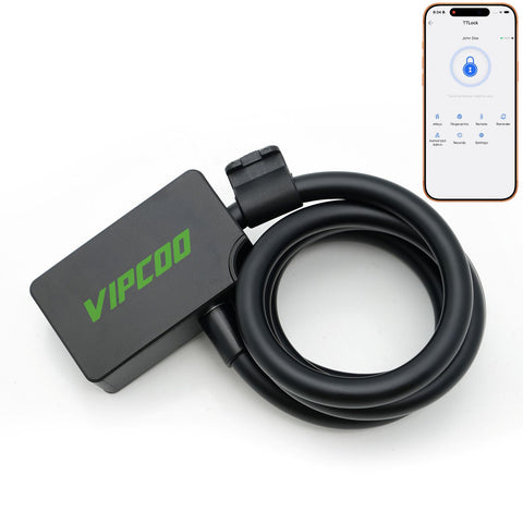 VIPCOO Fingerprint Cable Lock